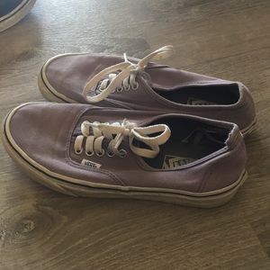 purple tie up vans !!